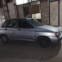 پراید ۱۳۲ دوگانه دستی نقره ای