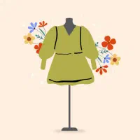 فروشنده خانم برای پوشاک بانوان