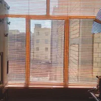 پرده کرکره ای فلزی رنگ کوره ای