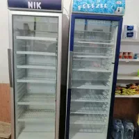 دوعدد یخچال ایستاده فریزر ومعمولی