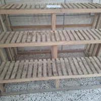 شلف/پایه چوبی مناسب گل خونه