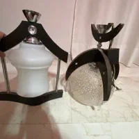 لوستر کارکرده تک شاخه چوبی سالم