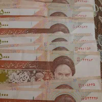 تعدادی اسکناس فروشی