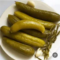 خیار شور سرکه ای خانگی با سبزیجات معطر کیلویی ۱۵۰