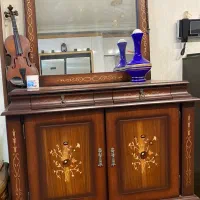 کنسول وآینه معرق کاری و میز تلوزیون