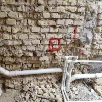 تخریب و لوله کشی