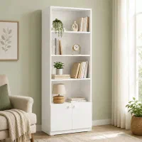کتابخانه مدرن و مینیمال ابعاد استاندارد ارسال فوری