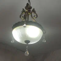 لوستر طرح برنز