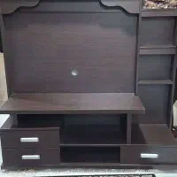 میز و دکوری تلویزیون چوبی