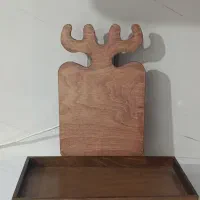 سینی و تخته چوبی