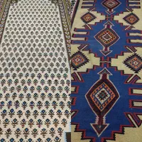 دو عدد گلیم قدیمی عتیقه
