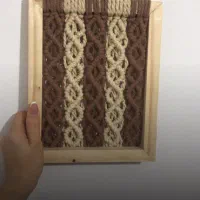 آویز کلید مکرومه