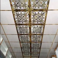 سقف کاذب قرنیز تایل.کناف آذران ماربل شیت