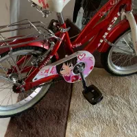 دوچرخه سایز 17 درحدنو عروسک مناسب کادو