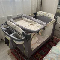 تخت و پارک به همراه کریر سرخود