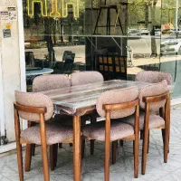 میزوصندلی ناهارخوری نهارخوری مینیمال درجه یک تابش