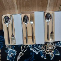 ست قاشق چنگال استیل آهنربانگیر یونیک اصلی