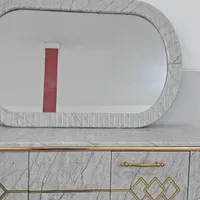 آینه کنسول با میز تلوزیون در طرح و رنگ های متنوع|بوفه، ویترین، کنسول|تاکستان, |دیوار