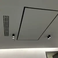 تولید دریچه فریم لس pvc/توکار/بازدید فن کوئل/اسلوت