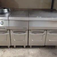 اجاق گاز وک برند OZTI ترکیه با خط پخت کامل در حد