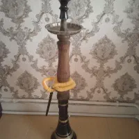 قلیان تنه چوبی