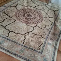 روفرشی کشدار برای فرش۱۲متری(۴×۳) نو