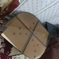 میز عسلی ام دی اف  کاملا تمیز
