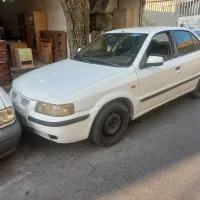 سمند مدل ۸۹ سقف ستون بی رنگ اطراف چند لکه رنگ