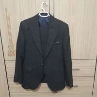 کت شلوار مردانه نو نو فقط یه شب پوشیده  جلیقه دورو