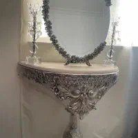 اینه و کنسول روکش نقره
