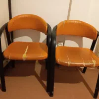 ۲ عدد صندلی آهنی انتظار