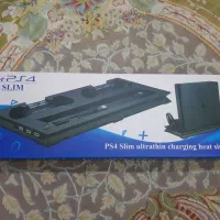 فن کنسول و شارژر دسته ps4 اصلی شارژ دو دسته همزمان