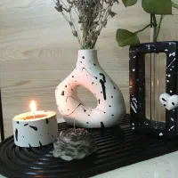 گلدان جا شمعی  مجسمه