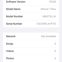 آیفون ۷پلاس ۱۲۸ معاوضه دارم