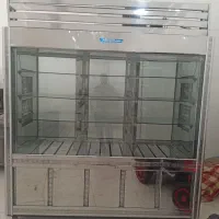 یخچال ویترینی 6درب استیل