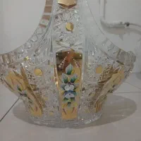 سبد کریستال طلاکوب آلیش