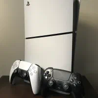 Ps5 slim 1tb اسلیم یک ترابایت دو دسته کپی خور