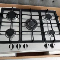 گازصفحه ای توکار ۵ شعله لتو ایتالیایی