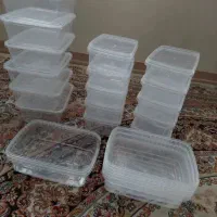 ظروف فریزر و ماکروفر درب دار