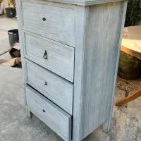 دراور چهار کشو چوبی