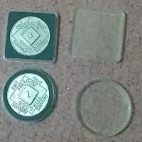 دوعدد سکه مدالیوم باقاب