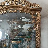 ویترین چوبی کار شده