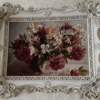 تابلوفرش باقاب سفید