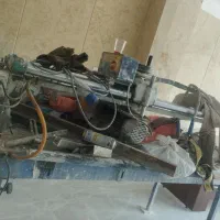 دستگاه ۱نیم متری برش و قیچی میلگرد بر در حد نو