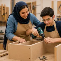 آموزش کابینت سازی ویژه مادر و فرزند