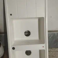 سینک دو لنگه سرامیکی