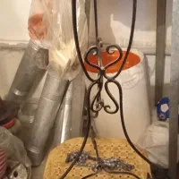 پایه گلدان فرفورژه محکم دوتا موجوده