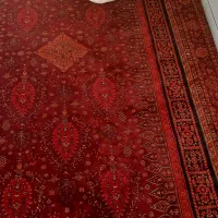 فرش یک ونیم در چهار زرشکی