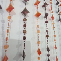 پرده آشپزخانه مرواریدی