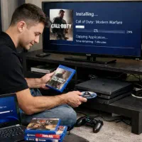 نصب بازی ps4 کپی‌خور و تعمیرات در محل
